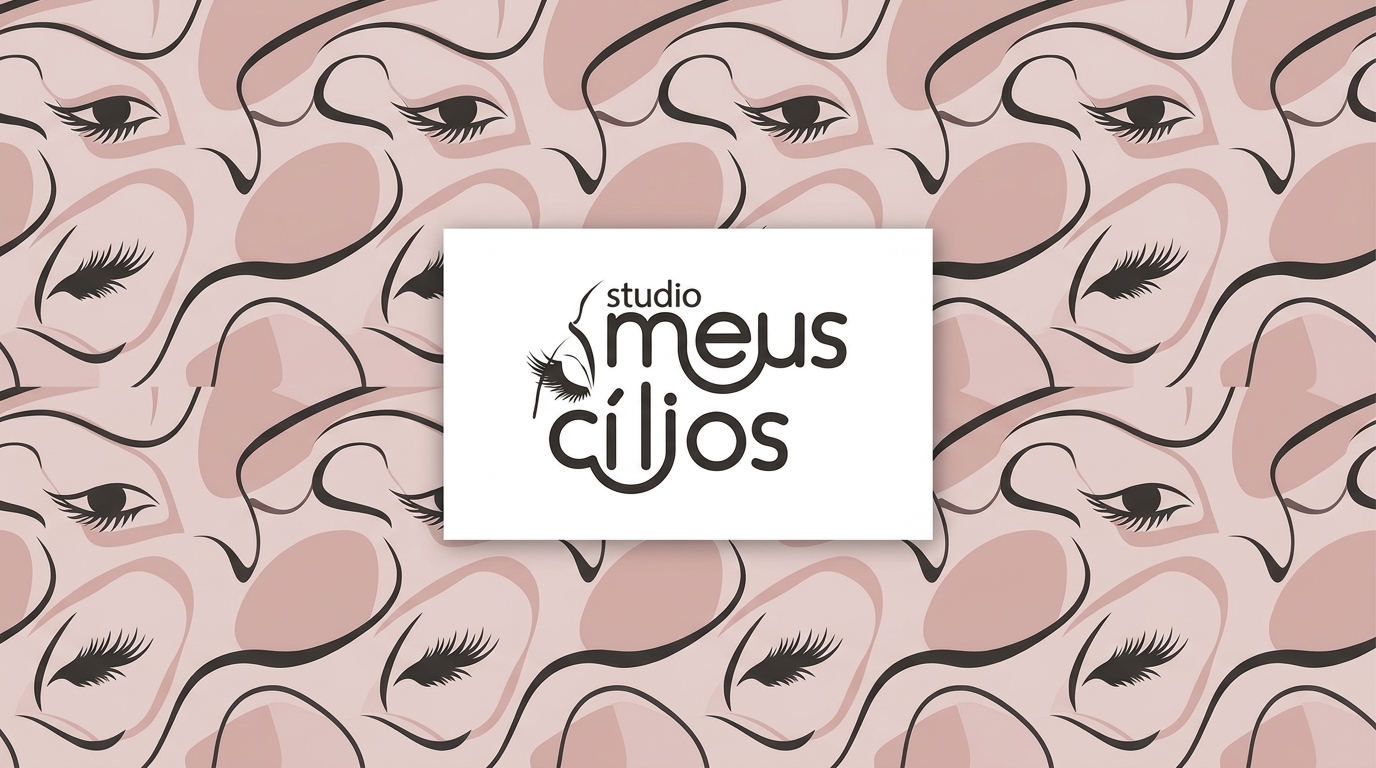 Identidade visual da STUDIO MEUS CÍLIOS