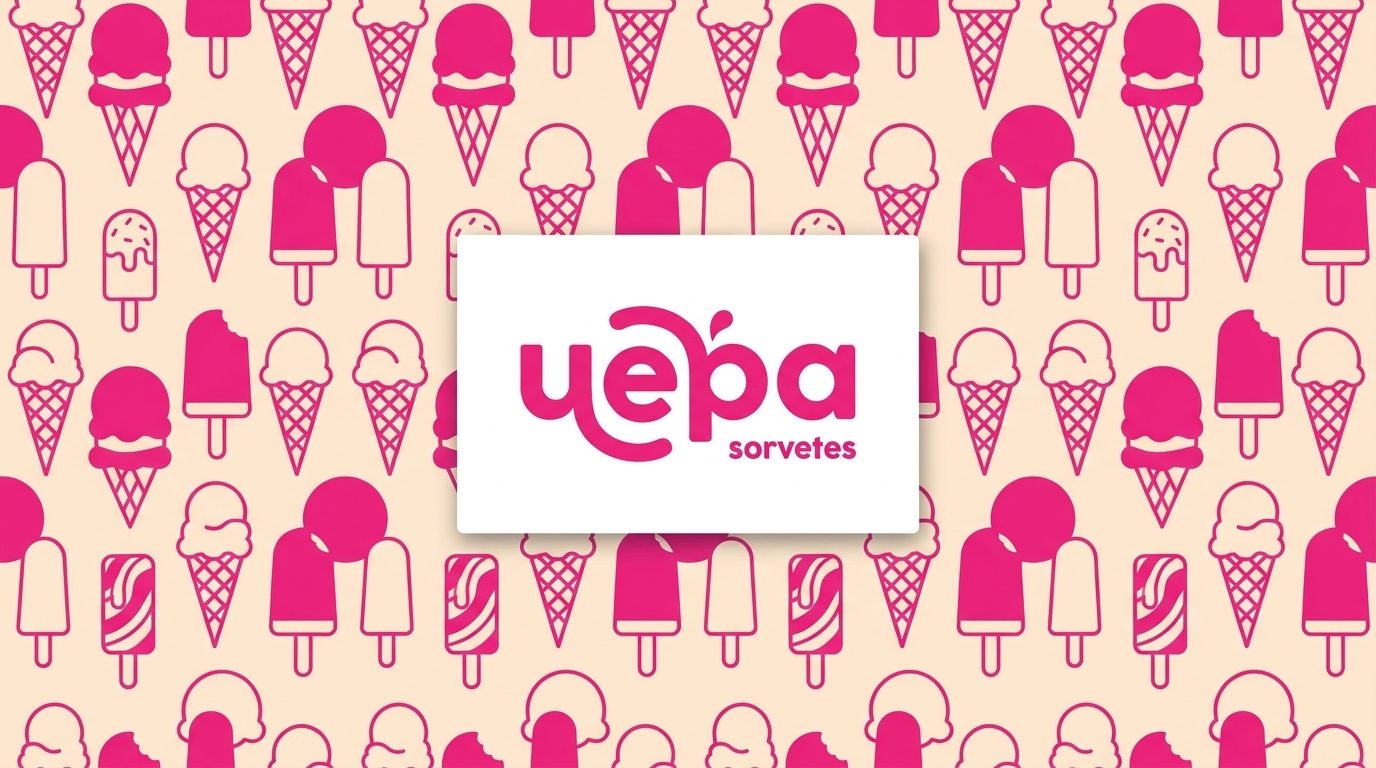 Identidade visual da UEPA SORVETES