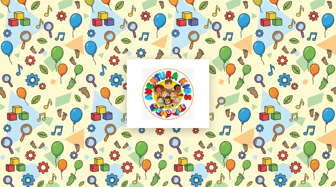 Identidade visual da AVENTURA KIDS