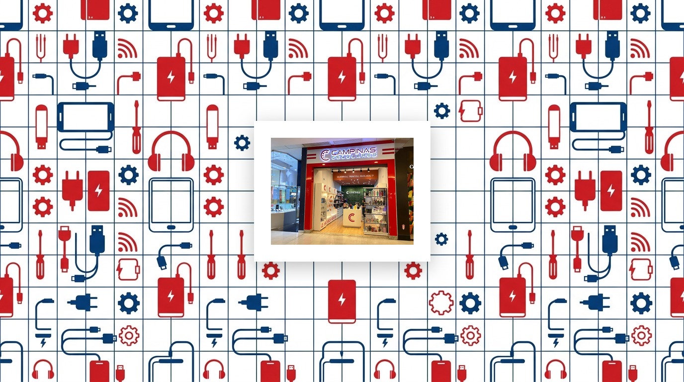 Identidade visual da CAMPINAS CELULARES