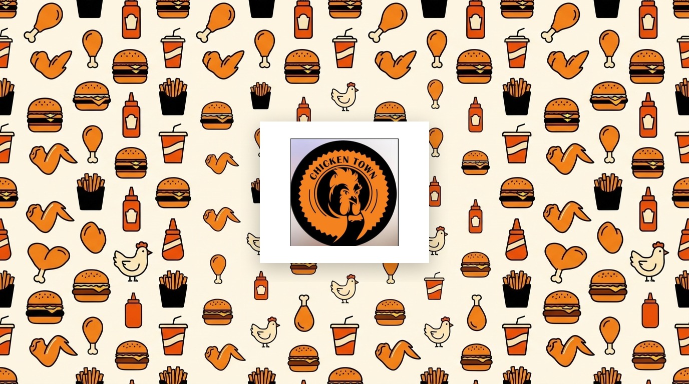 Identidade visual da CHICKEN TOWN