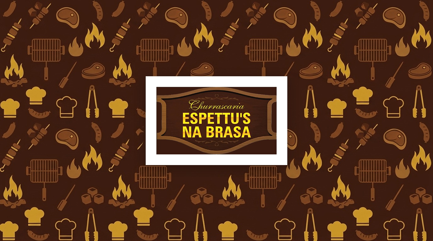 Identidade visual da ESPETTUS NA BRASA