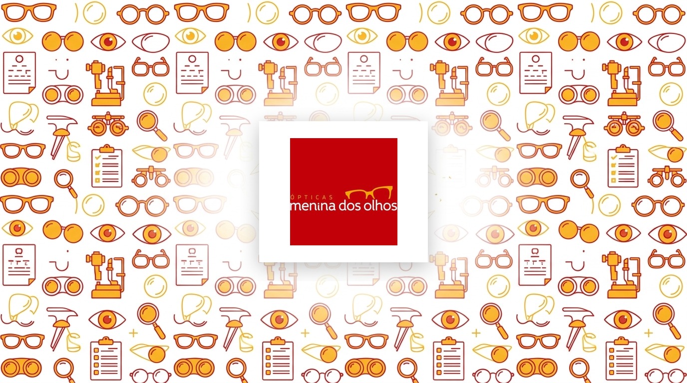 Identidade visual da OPTICA MENINA DOS OLHOS