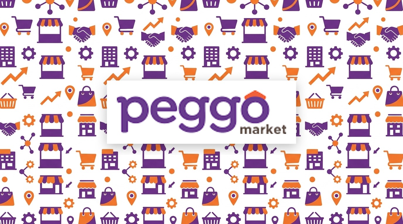 Identidade visual da PEGGÔ MARKET