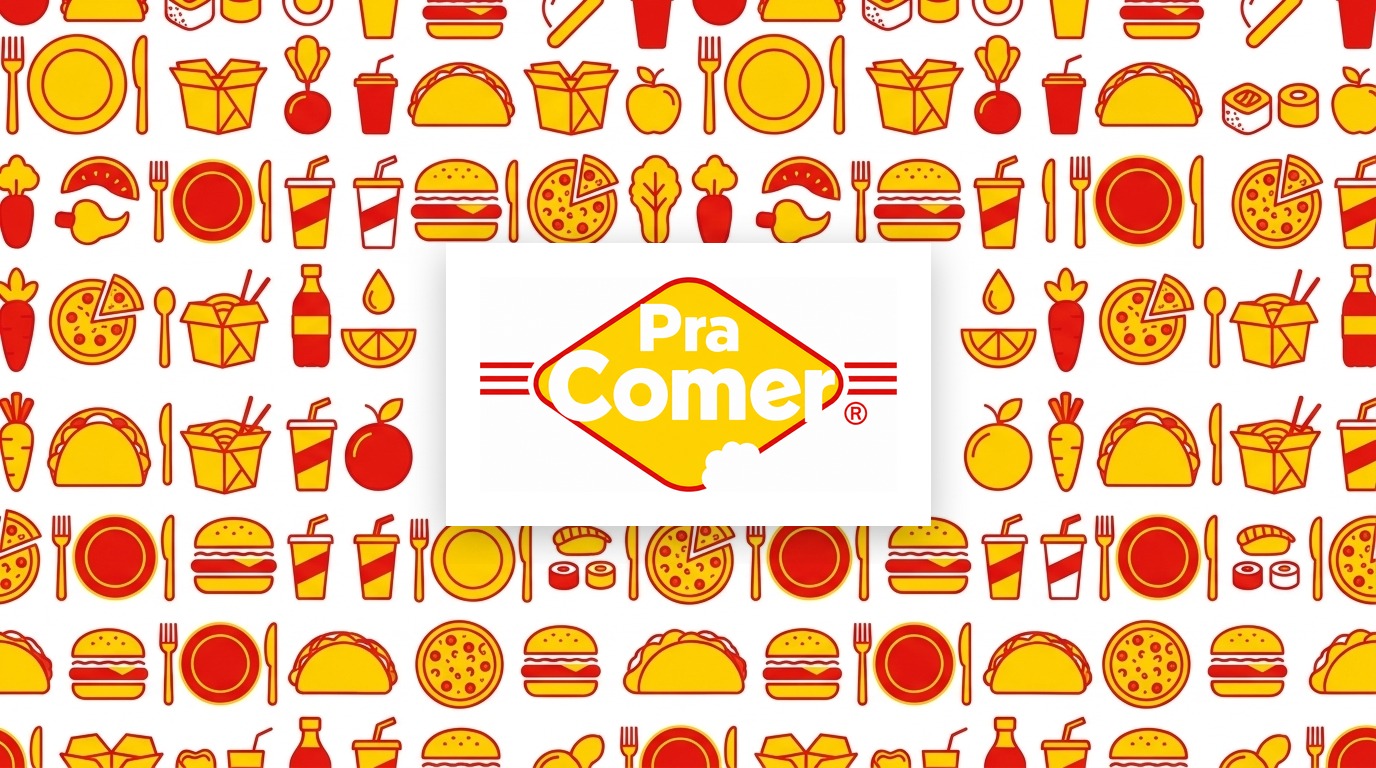 Identidade visual da PRA COMER
