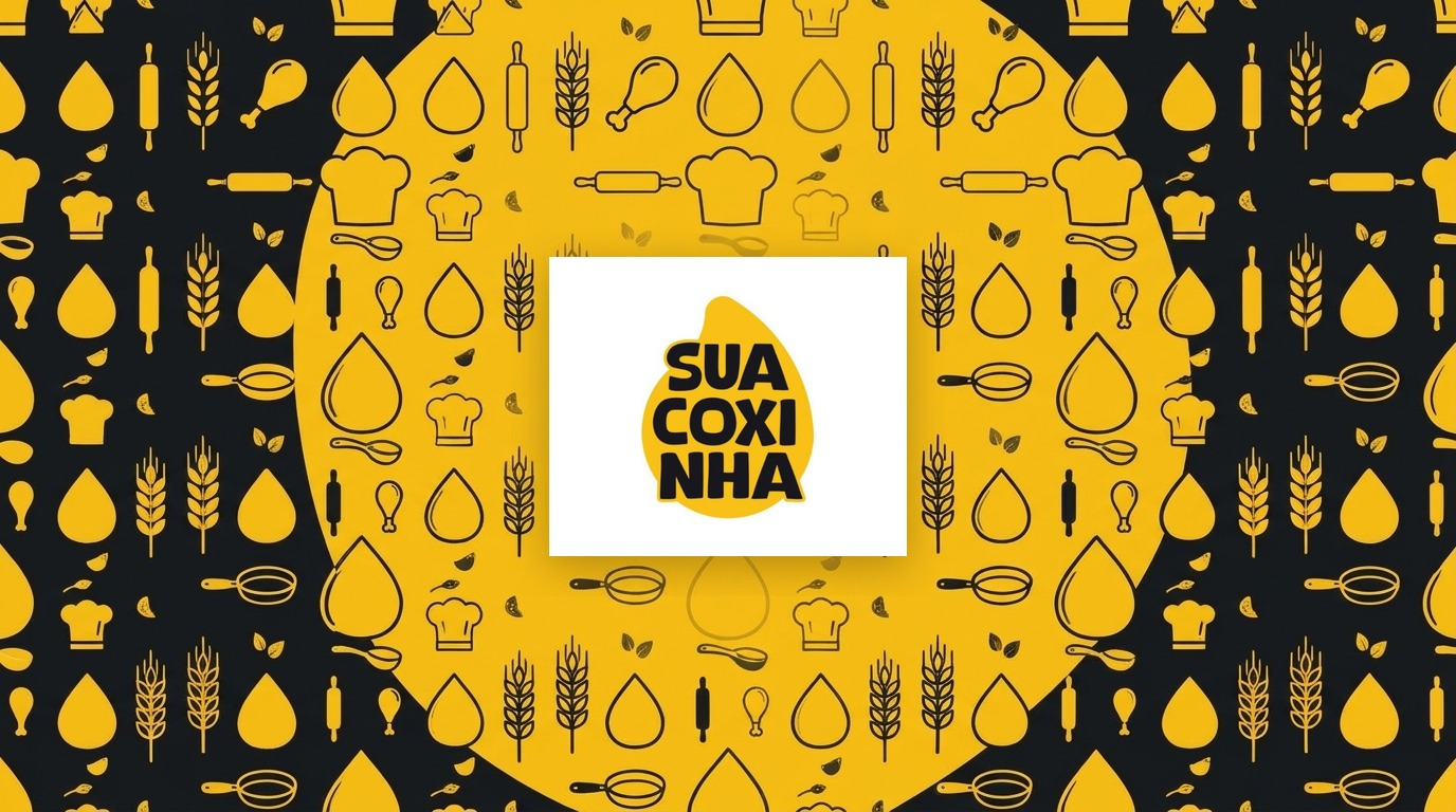 Identidade visual da SUA COXINHA