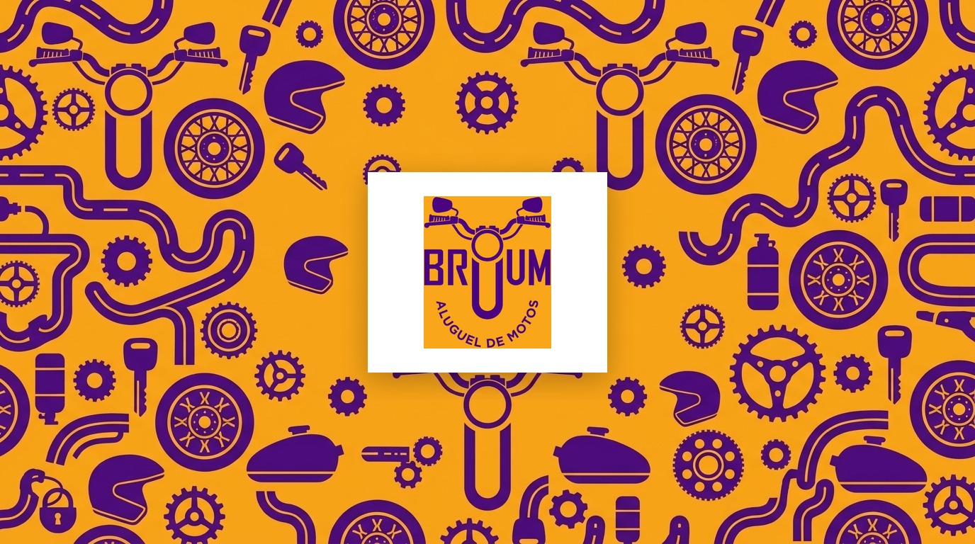 Identidade visual da BRUUM MOTOS