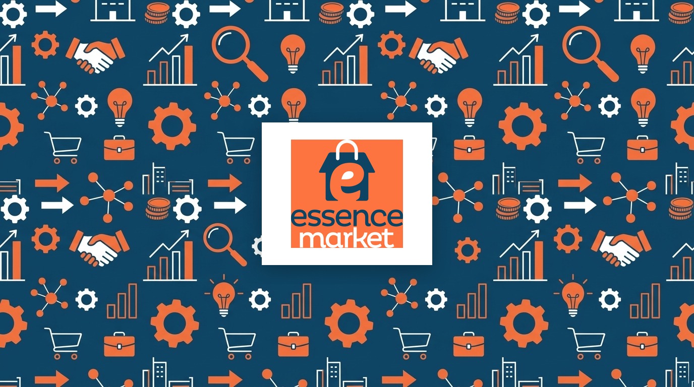 Identidade visual da ESSENSE MARKET