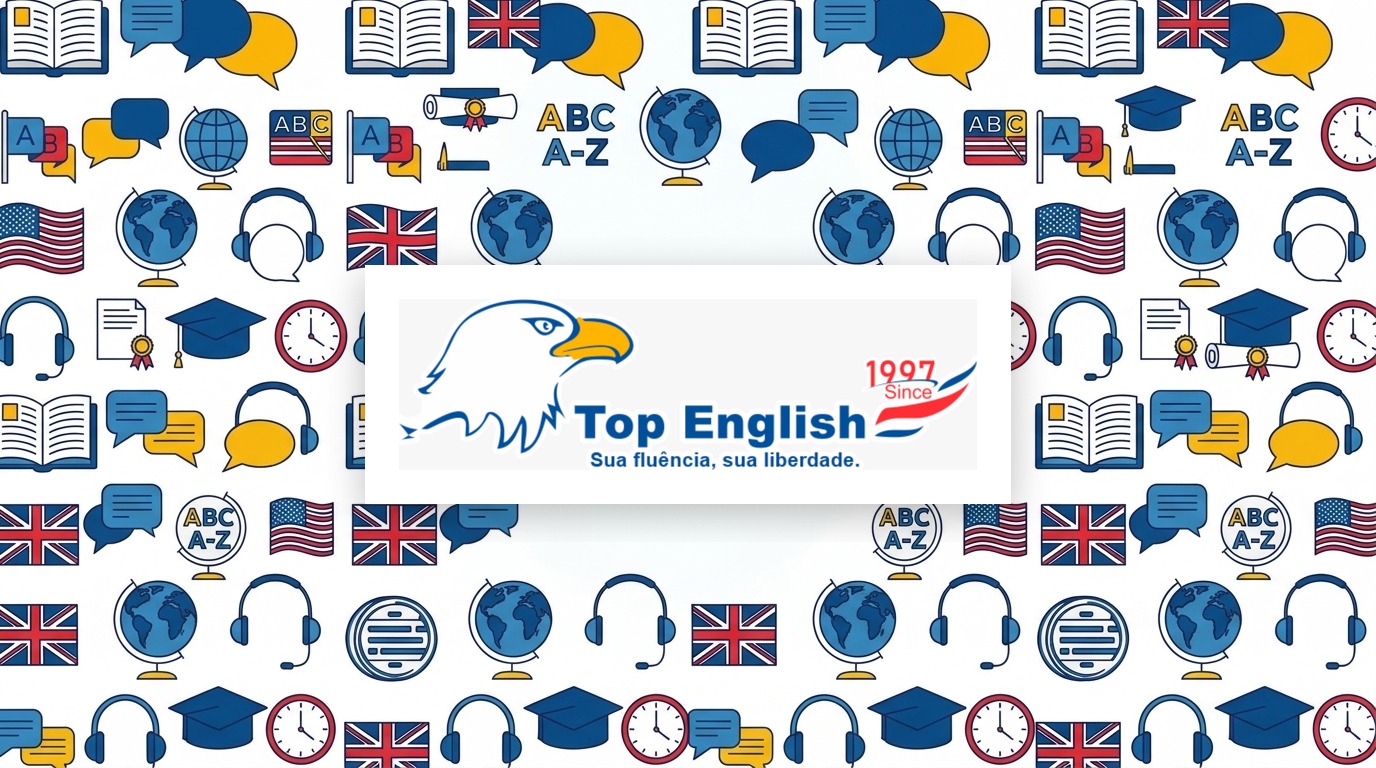 Identidade visual da TOP ENGLISH