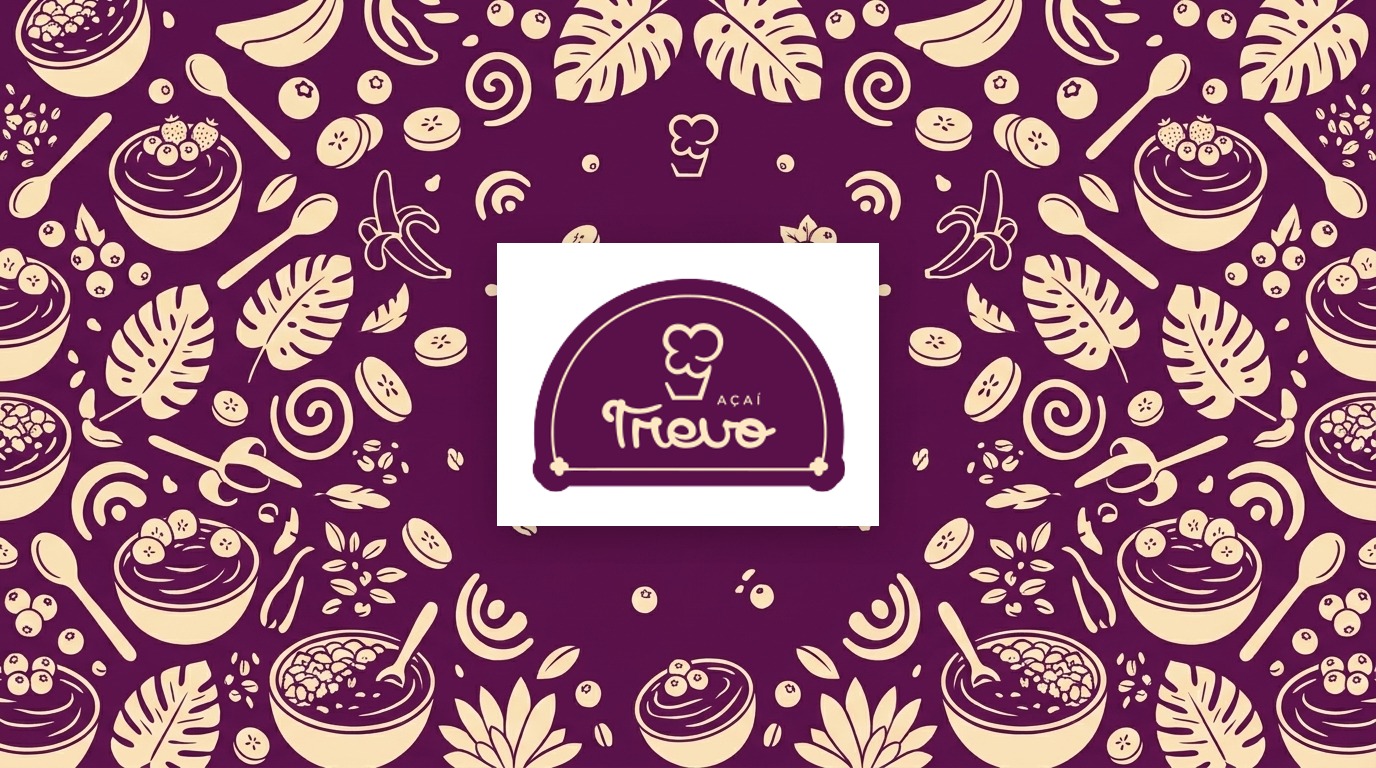 Identidade visual da TREVO AÇAÍ
