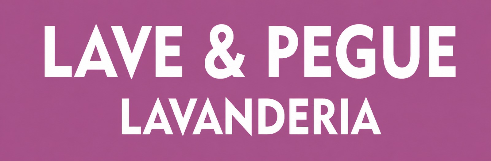 LAVE E PEGUE